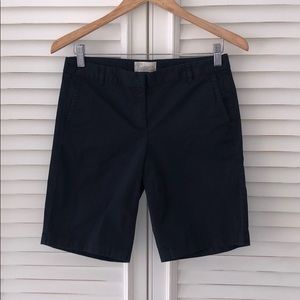 J.Crew Stretch Bermuda Shorts 9” Navy NWOT